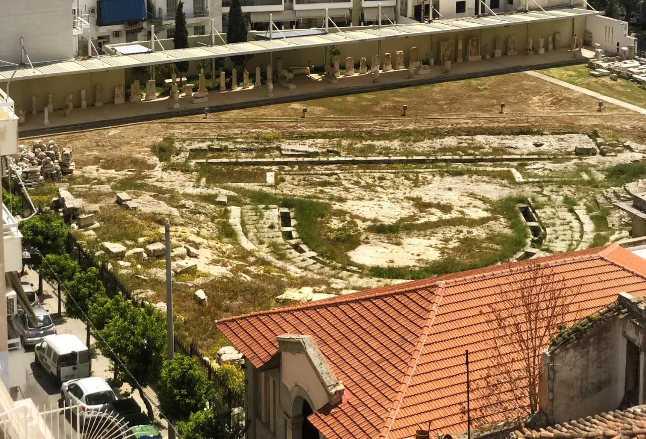 Cozy Seaview Studio - Piraeus Leilighet Eksteriør bilde